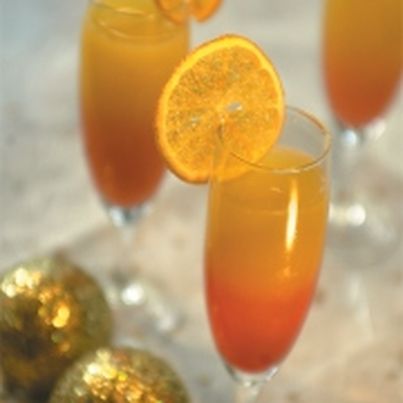 Cocktail Champagne-Armagnac-Orange