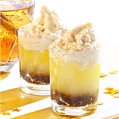 Chantilly de Foie Gras sur Compote de Pommes et de Pain d'Epices