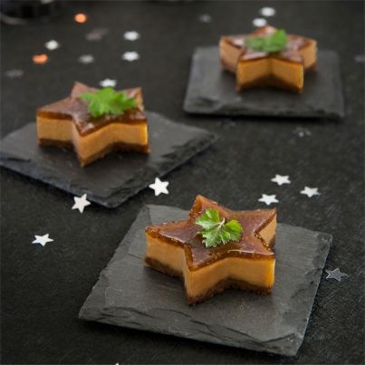 Cheesecakes au foie gras et à la Confiture de Figues