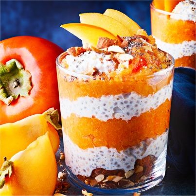 Chia Pudding au Kaki Ribera del Xùquer AOP