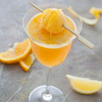 Cocktail Cidre Orange