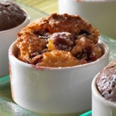 Clafoutis aux cerises griottes