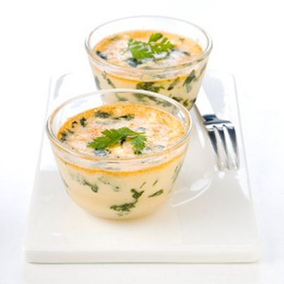Clafoutis épinard ricotta