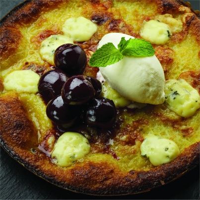Clafoutis à la Fourme d'Ambert