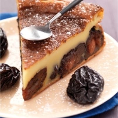 Clafoutis aux pruneaux d'Agen à l'Armagnac