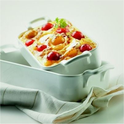 Clafoutis de Tomates Cerise et Beaufort