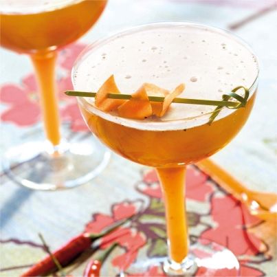 Cocktail légumes et bière blonde sans alcool