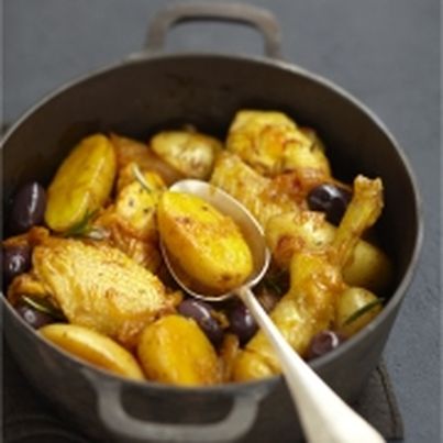 Cocotte de poulet et pommes de terre Princesse Amandine®