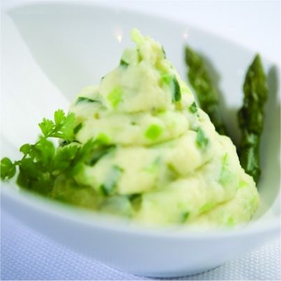 Colcannon irlandais de pommes de terre