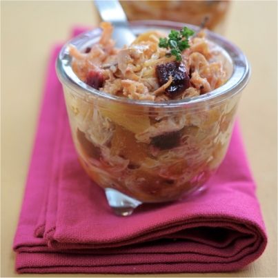 Compote de lapin à la betterave et aux abricots moelleux