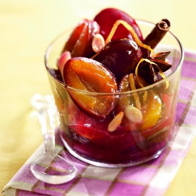 Compote de Quetsches de Lorraine à la citronnelle