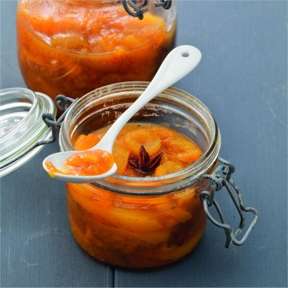 Compotée de fruits d'été aux épices