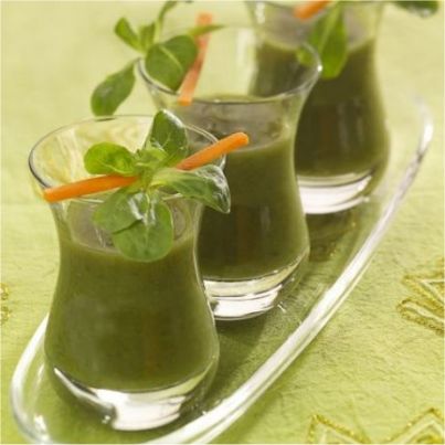 Consommé froid à la Mâche Nantaise