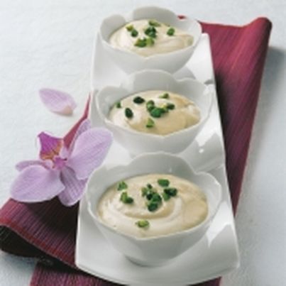 Crème de banane au lait de coco