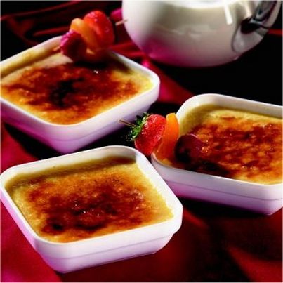 Crème brûlée au Floc de Gascogne Rouge