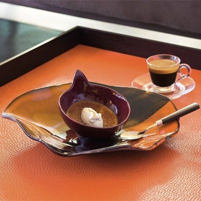 Crème brûlée de foie gras à la clémentine