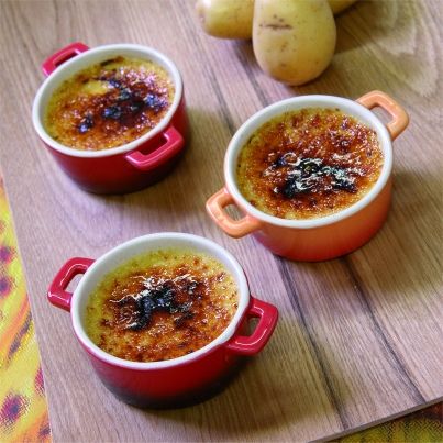 Crème brûlée de pommes de terre Juliette