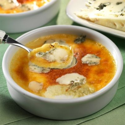 Crème Brûlée au Roquefort