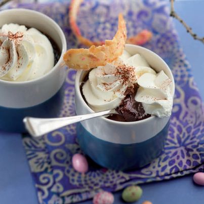Crème chocolat caramel et Crème au Mascarpone