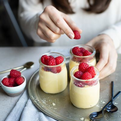 Crème sucrée au Parmigiano Reggiano