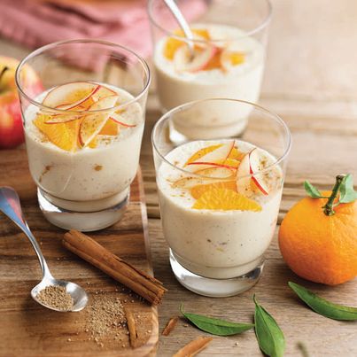 Crème vanille, cannelle et clémentine