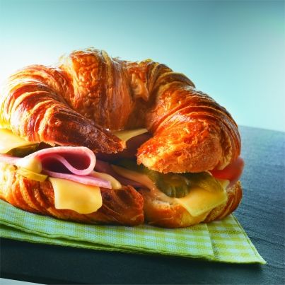 Croissant au Jambon et au Beaufort