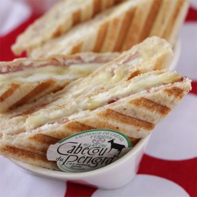Croque-Monsieur au Cabécou du Périgord