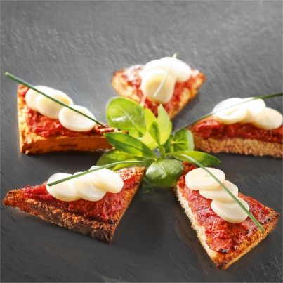 Croque-monsieur de Coeurs de Palmiers