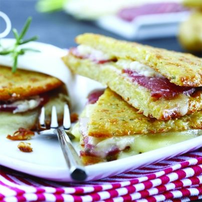 Croque-monsieur de Ratte du Touquet