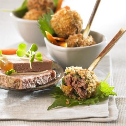 Croquettes de Pâté au piment d'Espelette