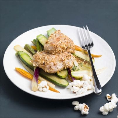 Croustillants de Ris de Veau au Pop Corn