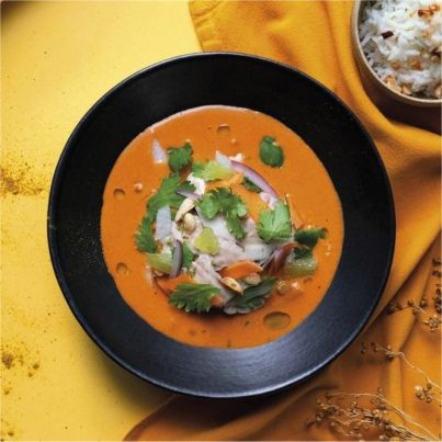 Curry de Cervelle d'Agneau