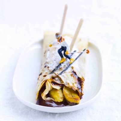 Double Crêpe Chocolat Banane
