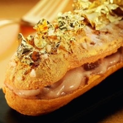 Éclairs dorés aux marrons