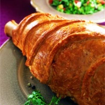 Epaule d'agneau en croûte d'emmental