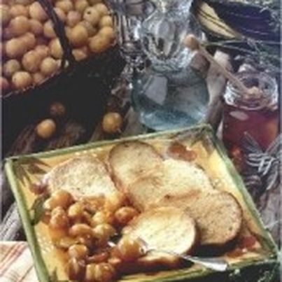 Brioche perdue aux Mirabelles de Lorraine compotées au miel