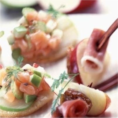 Brochettes sucré-salé