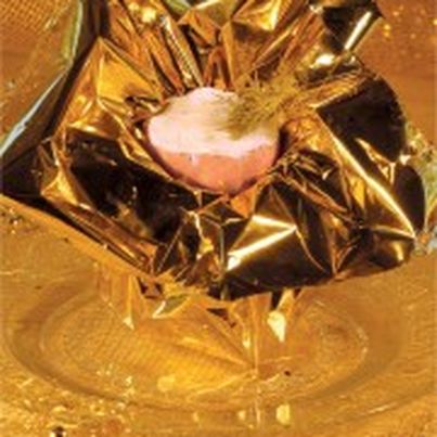 L'œuf de la poule aux œufs d'Or en brouillade au saumon