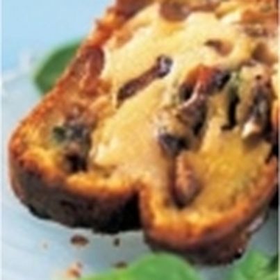 Cake aux champignons