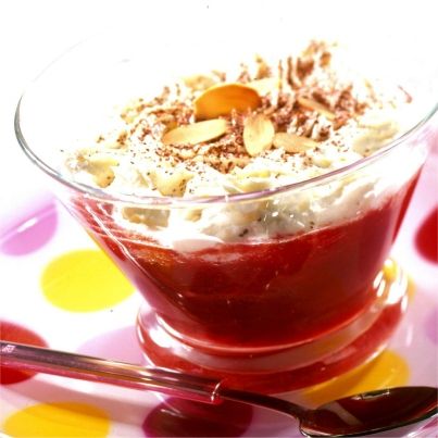 Fraises en cappuccino, arômes Bière de Printemps