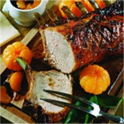 Carré de porc aux Clémentines de Corse