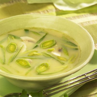 Consommé de poireaux primeurs nantais au citron