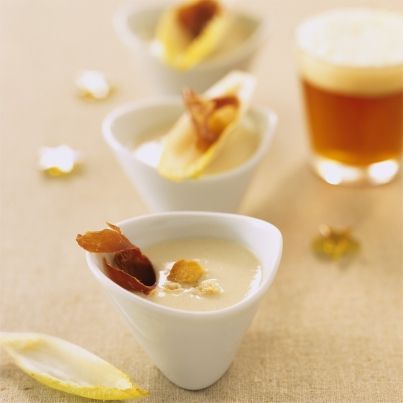 Crème d'Endive à la Bière de Noël