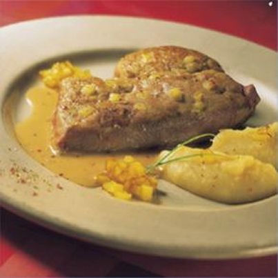 Foie de veau aux saveurs normandes