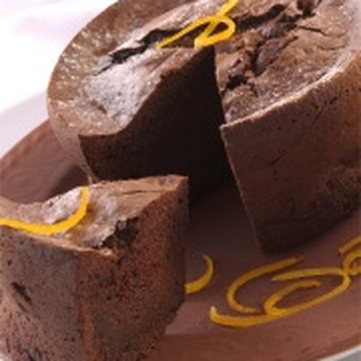 Gâteau chocolat aux zestes d'orange