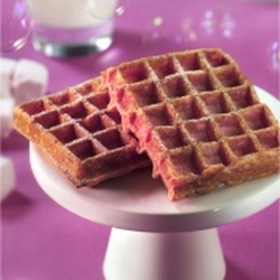Gaufres à la poudre de Biscuit Rose Fossier