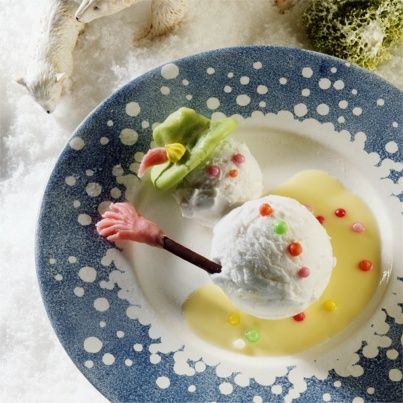 Bonhomme de neige, Glace noix de coco