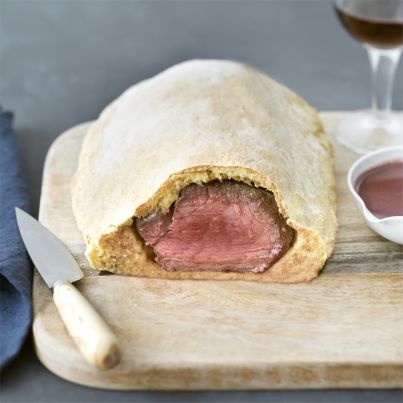 Filet de bœuf de Chalosse en croûte aux herbes