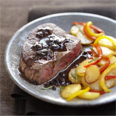 Filet de boeuf de Chalosse grillé à la tapenade