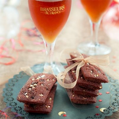 Financiers au chocolat et aux marrons